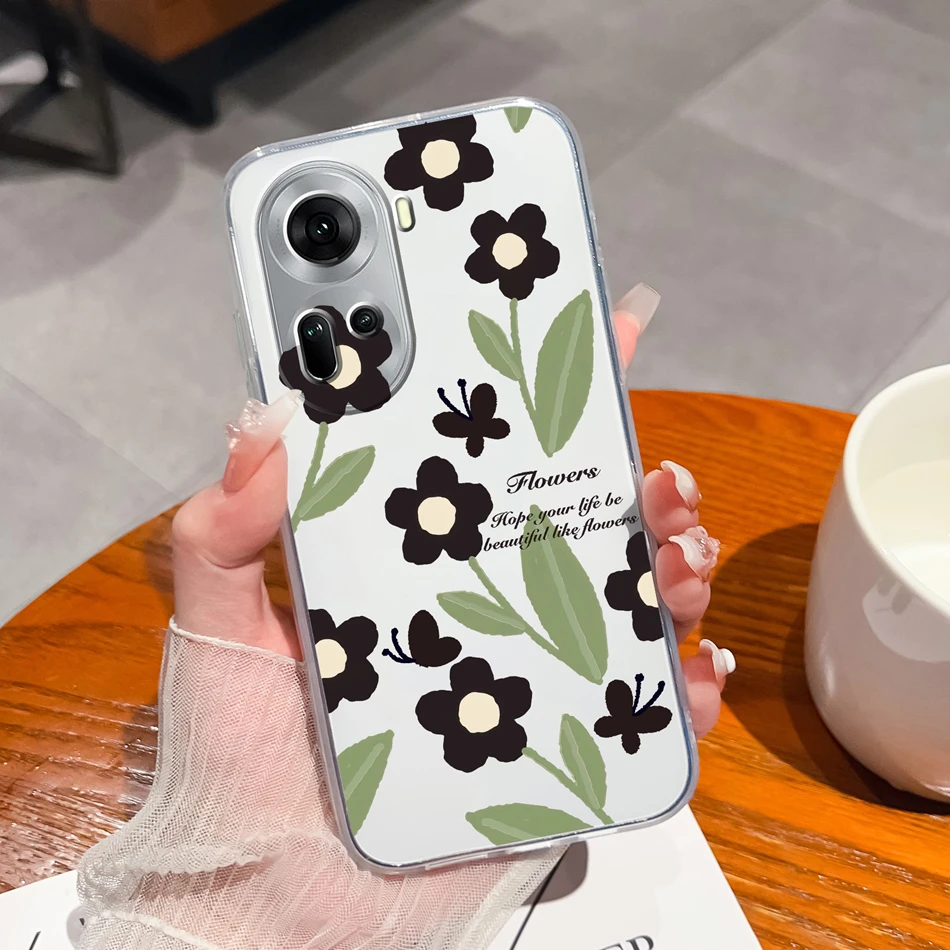 Clear Protective Silicone Anti-Drop Phone Case