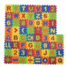 60/36 Pcs Kids Early Education Foam Alphabet and Numbers Puzzle Mats Interlocking Floor Rug  Colorful Mini EVA Tiles Letter Mats 4