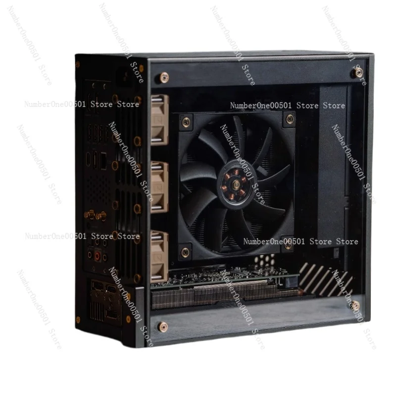 LP P6 ITX 케이스 알루미늄 CNC 미니 PC 섀시 (4060 GPU용, 1U..