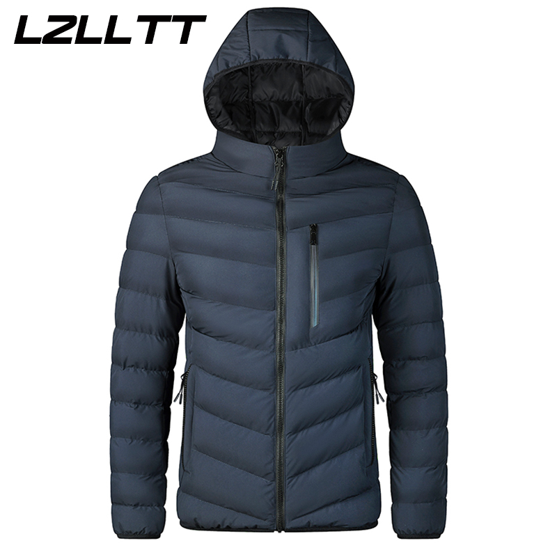 New Autumn Winter Men Warm Waterproof Parkas Jacket Coat Mens Hooded Casual Brand Windproof Thick Outwear Hat Parkas Jacket Male