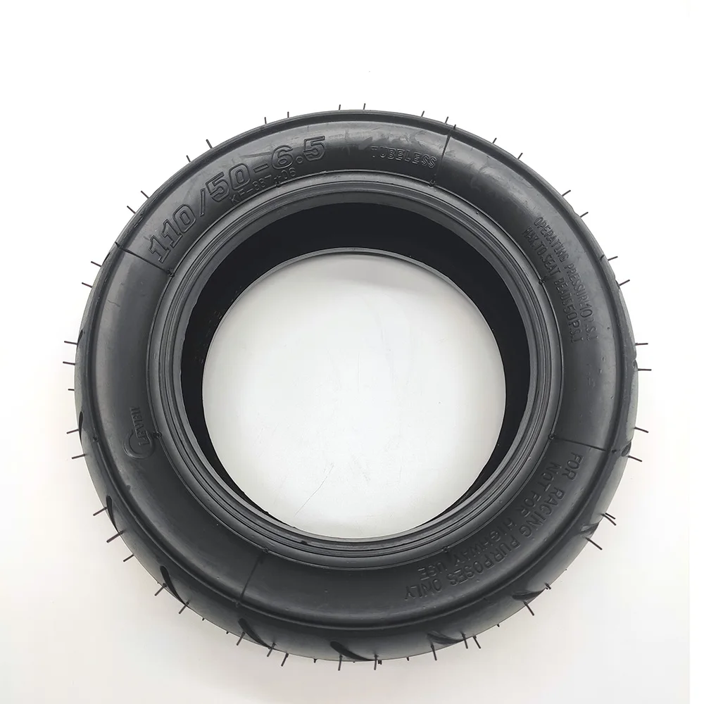 Neumático sin cámara de 11 pulgadas de calidad, Rueda trasera para Mini de cross 49cc, 110/50-6,5 - AliExpress
