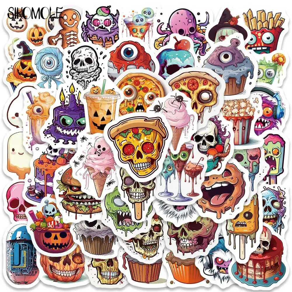 

10/30/50PCS Cartoon New Halloween Horror Graffiti Stickers Kawaii For DIY Travel Luggage Guitar Fridge Laptop Sticker Kid Decals