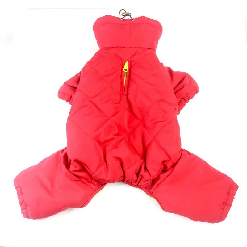 

Толстая и теплая одежда для собак, зимняя одежда для домашних питомцев, костюм для щенков, комбинезон, пальто для собак с изображением померанского бишона, пуделя, шнауцера