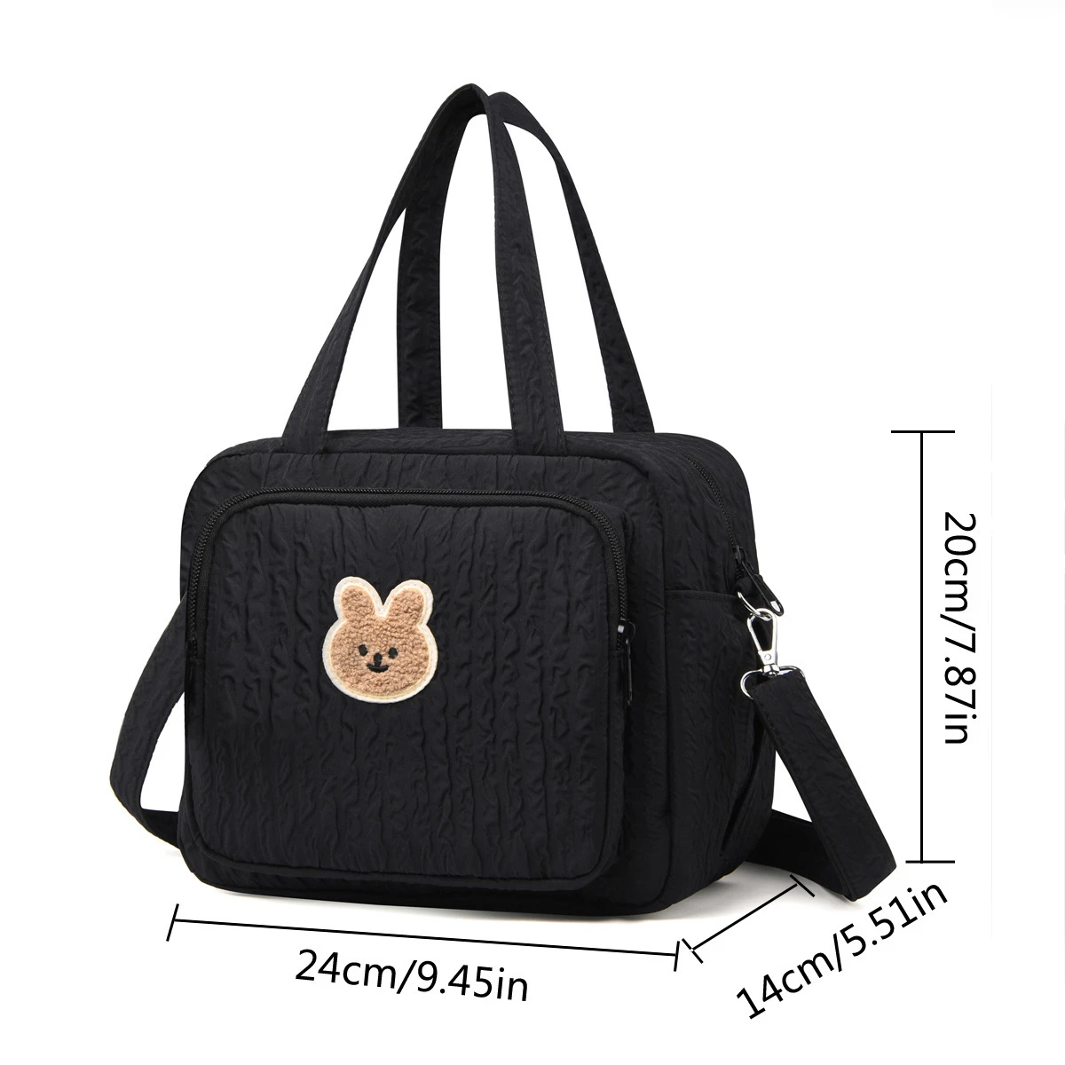 Cute Cartoon Mommy Bag for Mom Travel Casual Women Handbags Multi Functional Diaper Bag Baby Organizer Nappy Caddy Mother Kids - 6