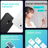 Qin F21 Pro Smart Touch Screen Phone 2.8 Inch Smartphone Android 11 3GB+32GB 2120mAh 5MP Hebrew Keyboard Mobile Phone For Older 2