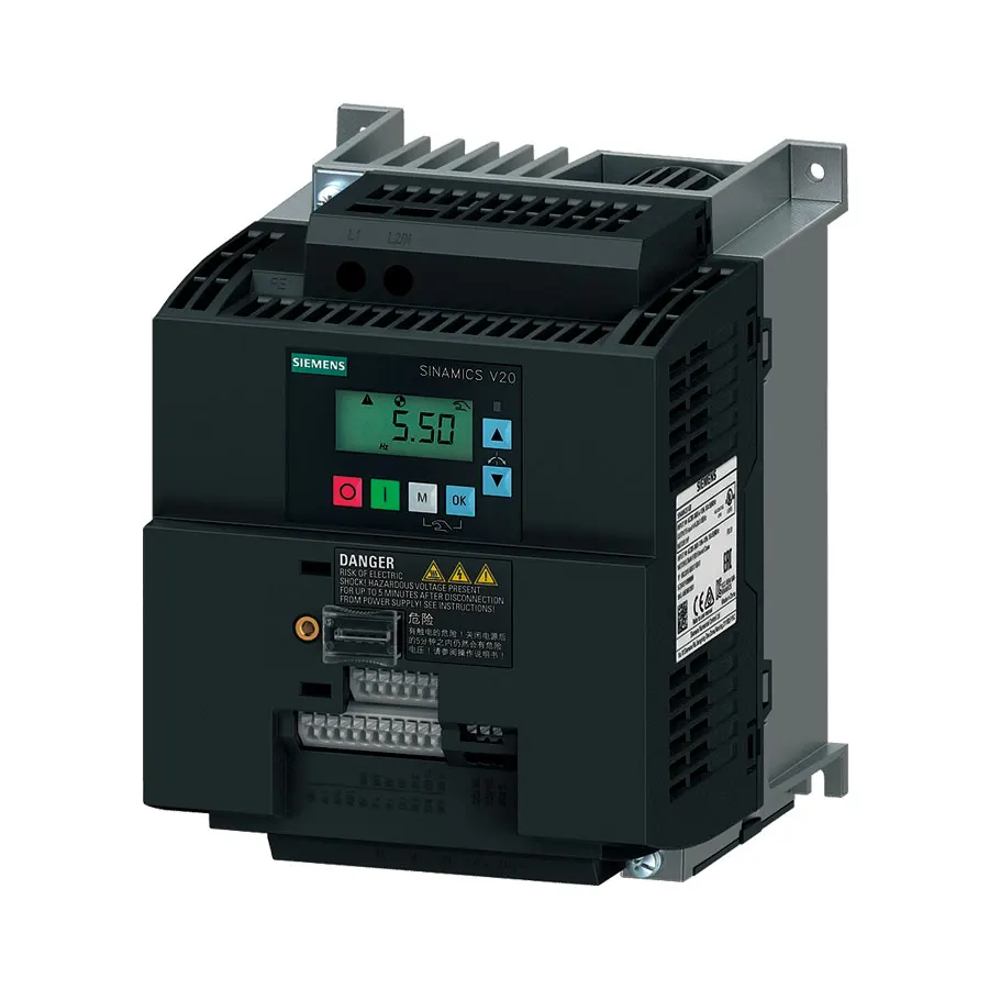 

SIE-MENS 6SL3210-5FB11-0UF1 6SL3210-5FB10-4UA1 6SL3210-5FB10-8UF0 Adapt motor power 0.75kW/1kW/0.4KW Variable Frequency Drive