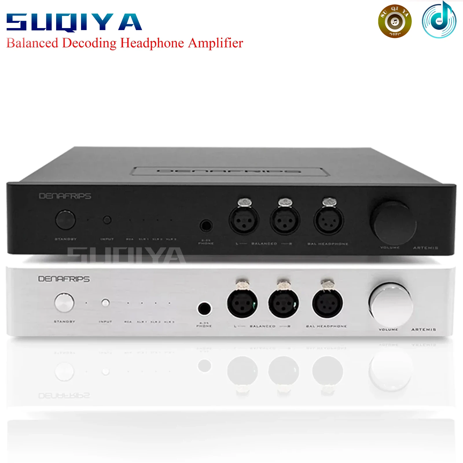 

SUQIYA-ARTEMIS Fever HiFi Balanced Decoding All in One Audio Headphone Amplifier XRL Input Output