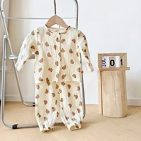 2024 Autumn New in Kids Baby Girls Boys Pajamas Set - Infant Cartoon Top + Pants , Toddler Sleeping Clothing 2pcs 0-24M 5