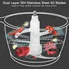Home Kitchen Multifunctional Mixer 3l Electric Food Processor Chopper 3 Speeds Blender Meat Grinder Mincer Kitchen Appliances 6