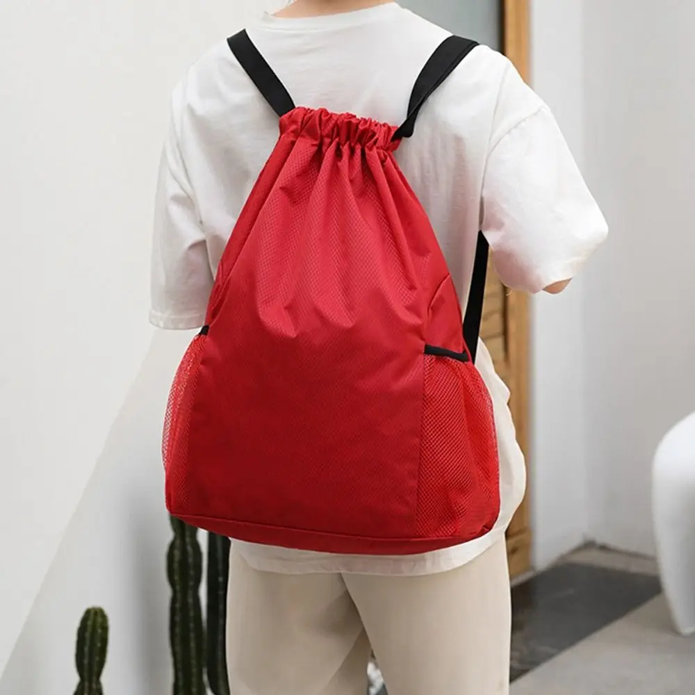 

Riding Nylon Storage Bag Bundle Pocket Sport Mountaineering Bag Outdoor Backpack Drawstring Bag Travel Bag Portable Sports Bag