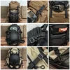 Tactical Helmet Bag Multi-Purpose Molle Storage Carrying Pouch Net Pocket for Hunting Airsoft Helmets Bag Tactical Backpack 5
