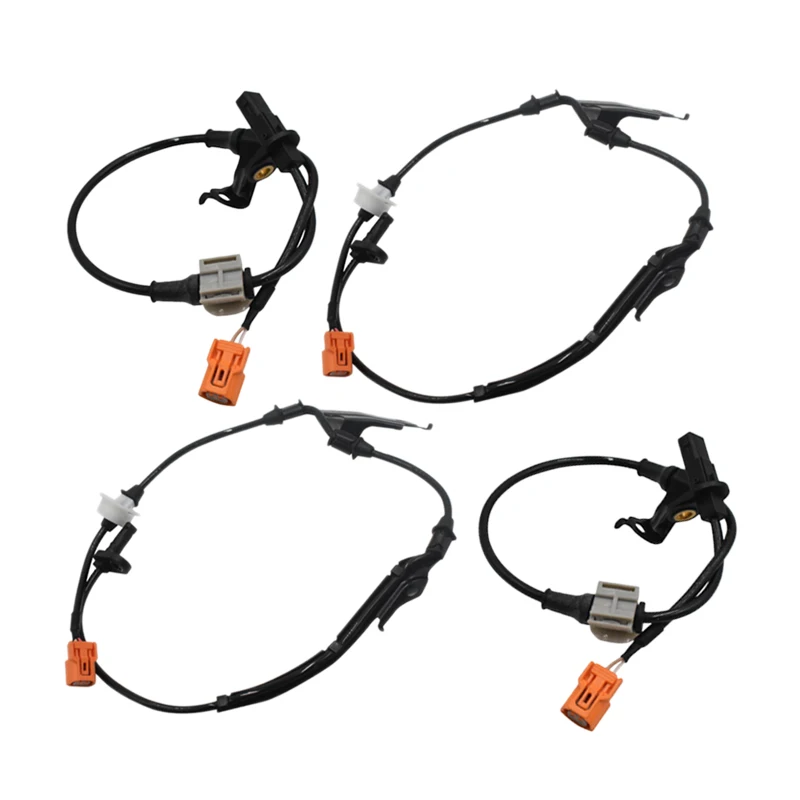 

4Pcs Front Rear Left Right ABS Wheel Speed Sensor Fit for Honda Accord Acura TSX 57450SDC013 57455SDC013 57470SDAA03 57475SDAA03