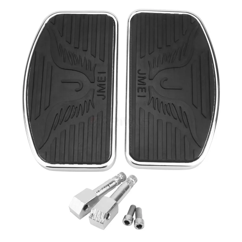 Motorcycle Front Rear Wide Foot Rider Driver Foot Rest Floorboards For Honda Shadow For Yamaha Dragstar For KAWASAKI Vulcan
