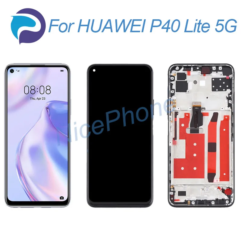 

for HUAWEI P40 Lite 5G 2310*1080 LCD Screen + Touch Digitizer Display CDY-NX9A P40 Lite 5G LCD Screen Display