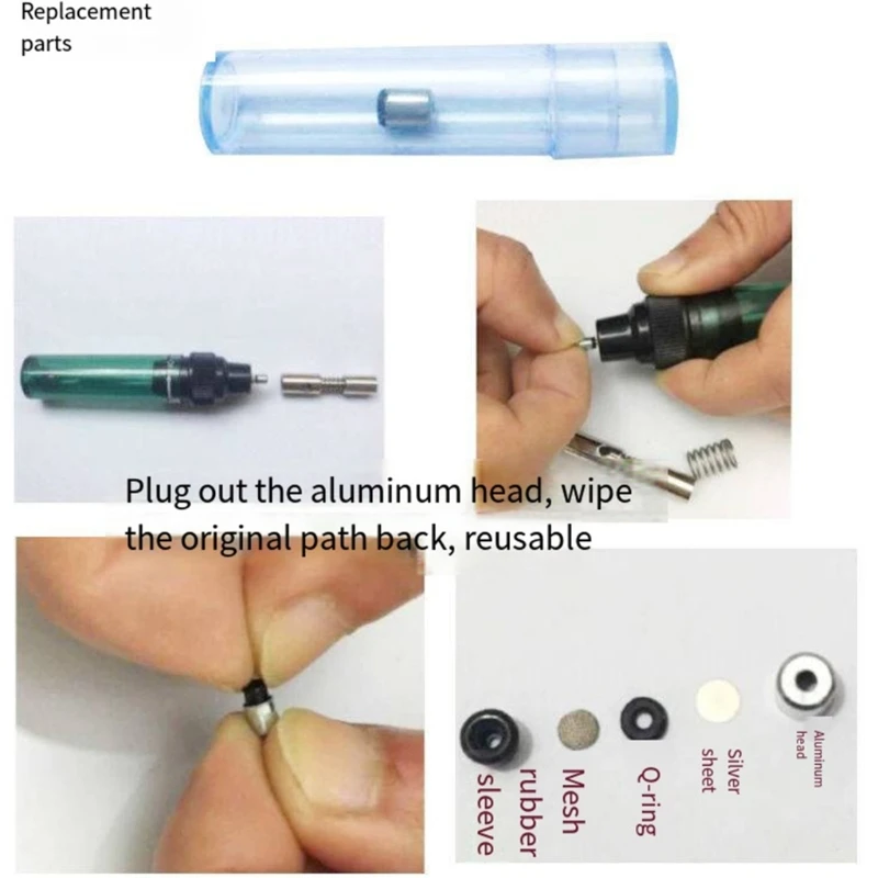Reliable Gas Soldering Iron Kit Essential Tool for Home DIY, PC Repair Tools Refillable Gas Soldering Iron Repair Tools 3