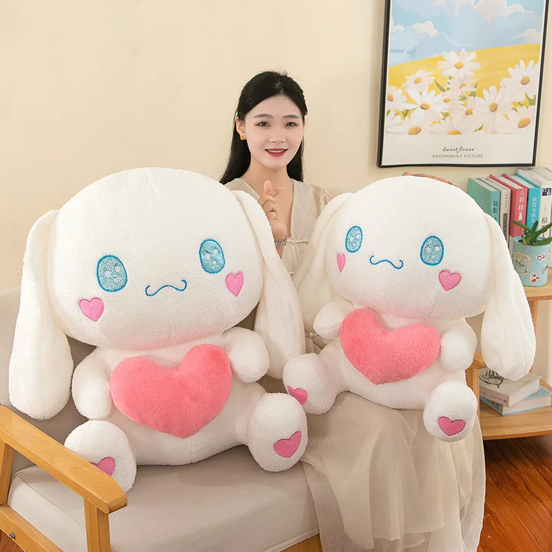 

Новинка Sanrio мультфильм Cinnamoroll плюшевая игрушечная Подушка милая кукла диван оверсайз кавайное аниме украшение для комнаты детский подарок на день рождения