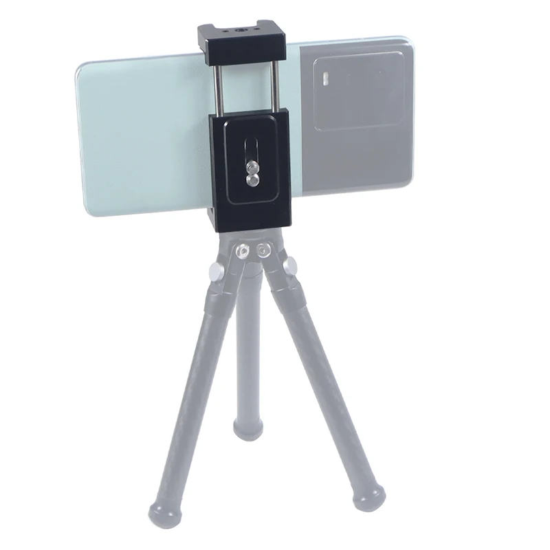 Power Bank Holder for 53-83mm Mobile Phone Power Bank Clamp Clip SSD Bracket /with Cold Shoe for DJI Mic 1/2 For DSLR Camera