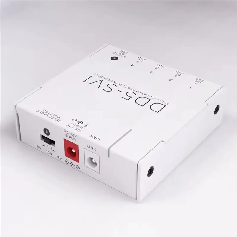 B03B-DD5-SV1 이펙트 페달 전원 공급 장치 완전 절연 필터 리플 노이즈 감소 고출력 디지털 이펙터