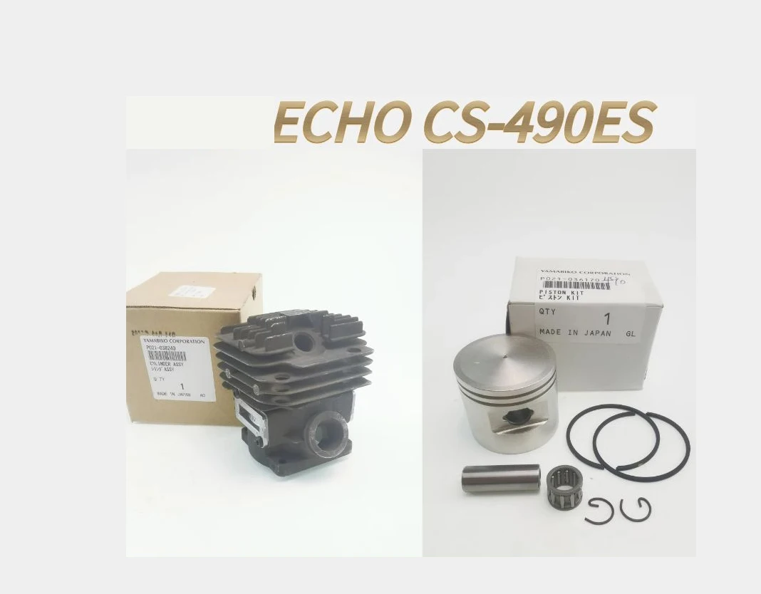Cylinder Piston Ring Bearing Gasket Fit ECHO CS 490ES Chain Saw