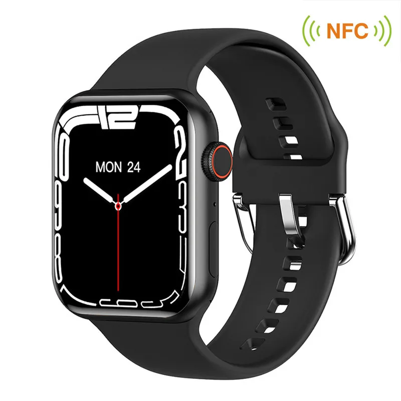 Smart Watch HW67 Pro max NFC Smartwatch Blood Glucose Music Player Sleep Monitor Women Men Watches Series7 pk DT100 IWO13 