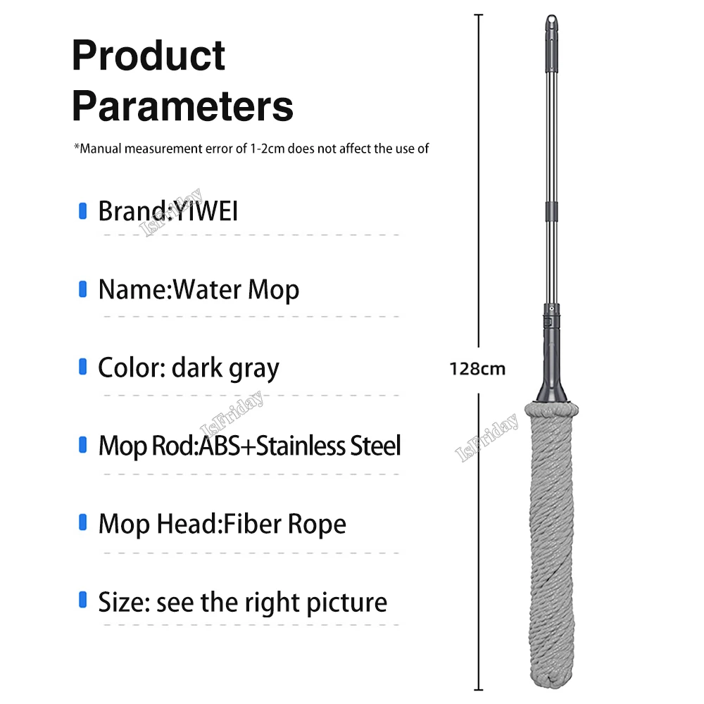 Rotating Self Rotating Water Mop New No Hand Washing Mop Household Mop Floor Cleaning Mop Lazy Person Mop Floor Cleaning Tools