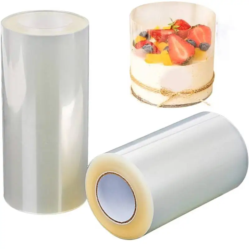 Cake Film Acetate Clear Collar Strips For Chocolate Baking Mousse Decorating