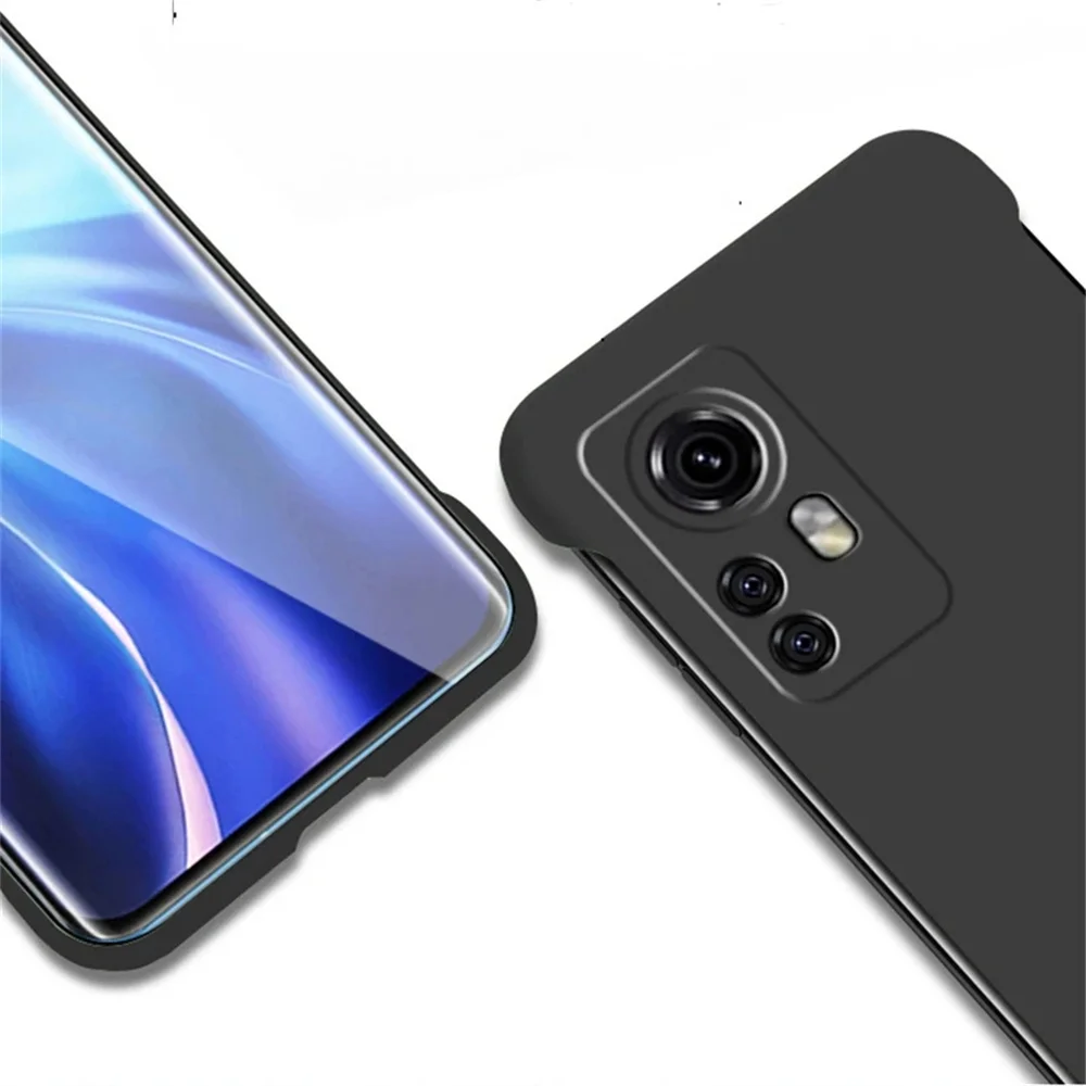 Ultra Slim Frameless Colorful Matte Phone Hard Cover