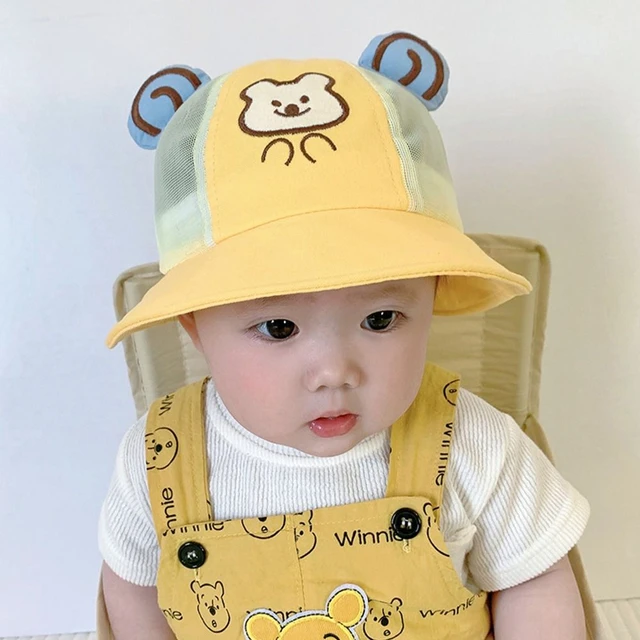 Spring Autumn Sunshade Soft Baby Bucket Hat Fisherman Hats Kids
