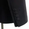 Cenne Des Graoom 2025 New Elegant Black Suits for Men Metal Side Release Buckle 2 Pieces Set High Quality Wedding Party Dinner 3
