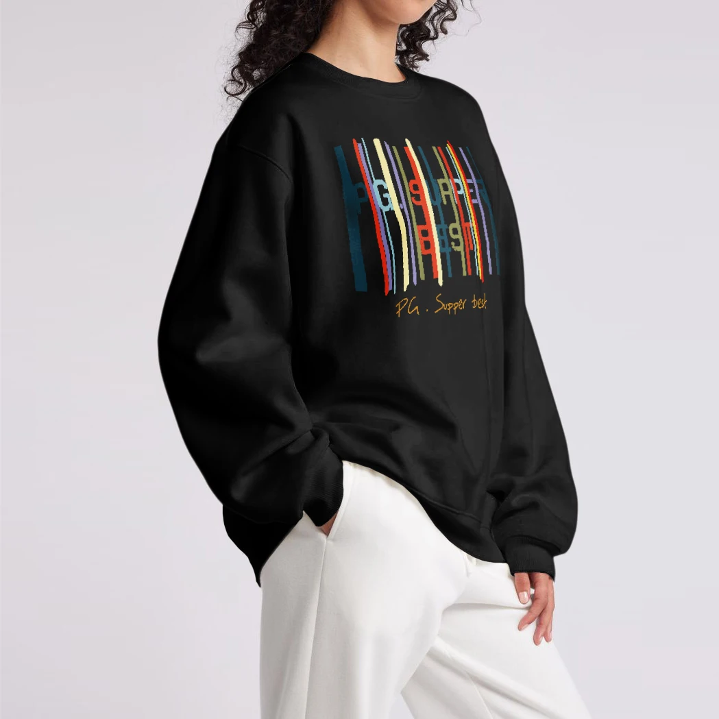 PG New Casual Sweatshirts Men Or Woman Hoodies 2025 Pullover Streetwear Solid Hoodie Basic Crewneck Hoody Hoodies 3