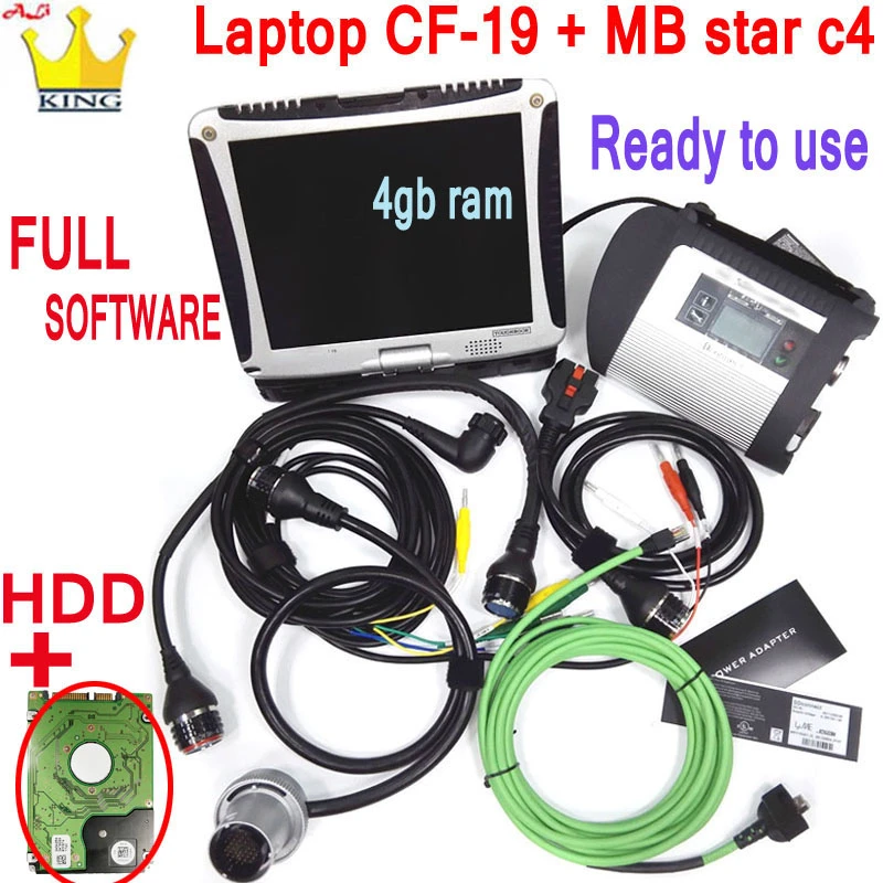 Full Chip Nec Relè Mb Sd Connect Compact 4 Mb Star C4 Ssd Software Sd C4 Con Pc Cf19 Wifi Multiplexer Scanner Strumento Diagnostico