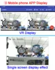 5.8G 48CH 720*480 FPV UVC OTG Phone Receiver Video Downlink and 48CH 200mW 1000TV Mini VTX Camera For RC Model Drone Car Part 2