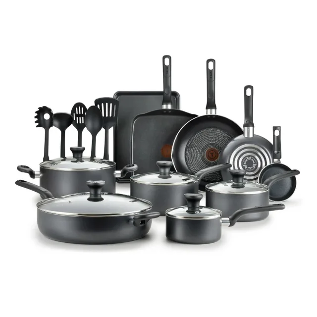 T-fal 20-Piece Non-Stick Cookware Set 1