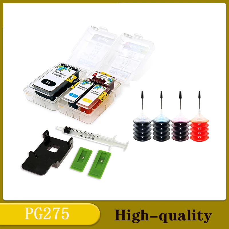 einkshop PG275 CL276 Smart Cartridge Refill Kit PG-275 CL-276 For Canon 275XL 276XL PIXMA MP230 PIXMA MP240 Ink Cartridges printer supplies ink cartridge inkjet ink cartridge