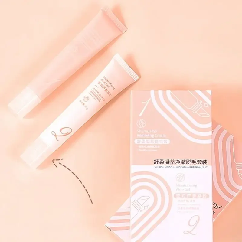 20g Body Hair Removal Cream with Spatula Applicator,Gentle Formula,Safe for Sensitive Skin Facials Hair Removal Cream X7XA