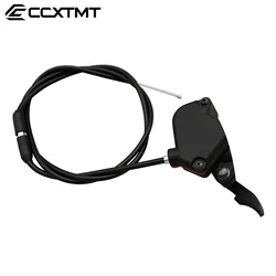 Universal Thumb Throttle Cable Accelerator Handle Assembly for ATV, Quad, Kart, and Dirt Bikes with 7/8 Inch Handlebars (2 Piece Set)