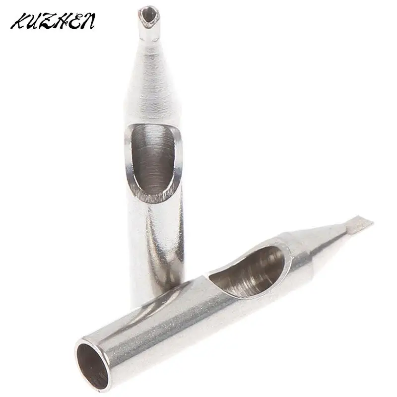Tattoo Nozzle Tips 1PC 304 Stainless Steel Tattoo Tips Kit Diamond Tip For Needles Permanent Makeup tattoo microblading needles disposable tattoo tips