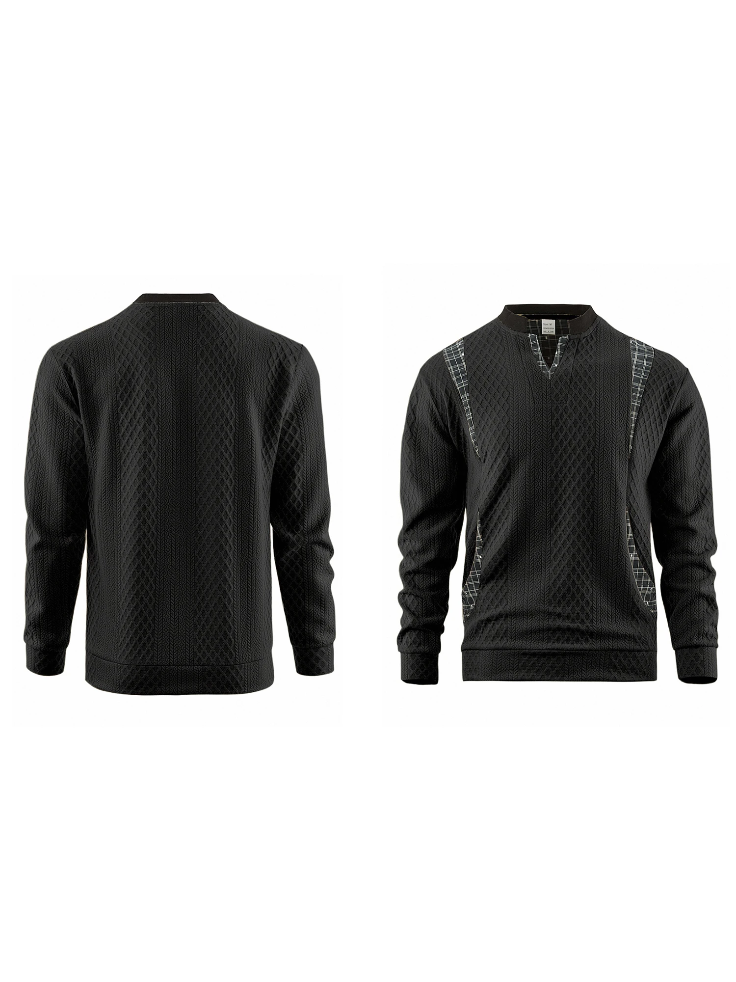 Women s Ribbed Knit Sweater with Contrast Trim Detail and V Neckline Long Sleeve Pullover for Autumn and Winter Season