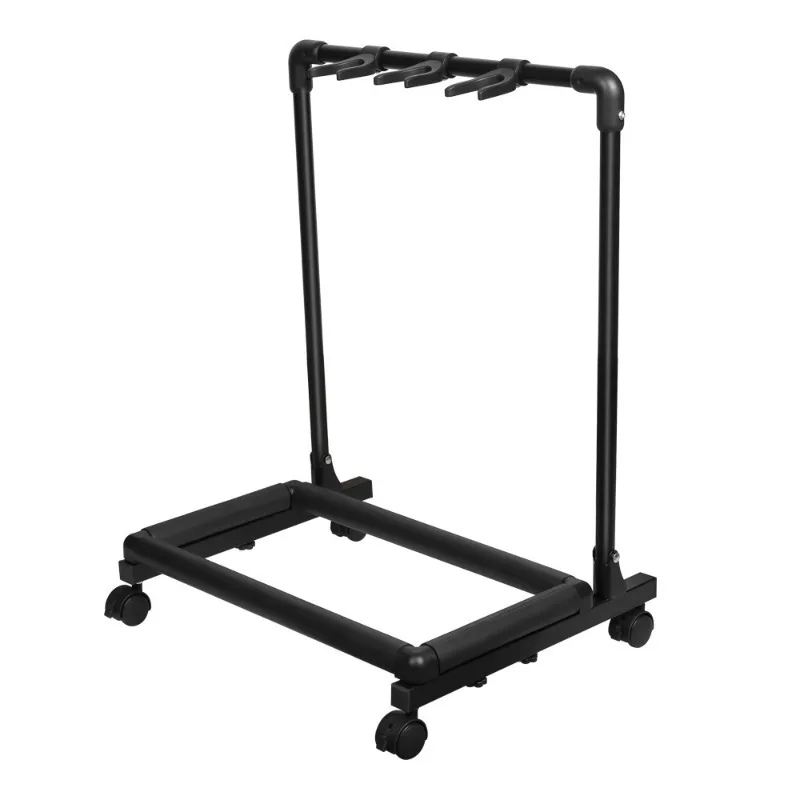 

FLANGER Guitar Wheel Rack, Folk Guitar Rack, Electric/wooden Guitar Multi Head Stand, Multiple Guitar Racks