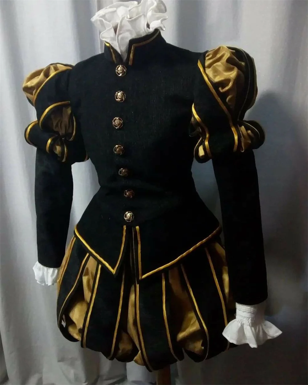 17Th Century Tudor King Elisabettiano Costume Medievale Rinascimentale Doppietto Giacca Pantaloni Prince Tudor Costume Abbigliamento