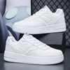 Men's thick soled casual small white shoes four seasons outdoor breathable comfort versatile walking shoes student running shoes 1