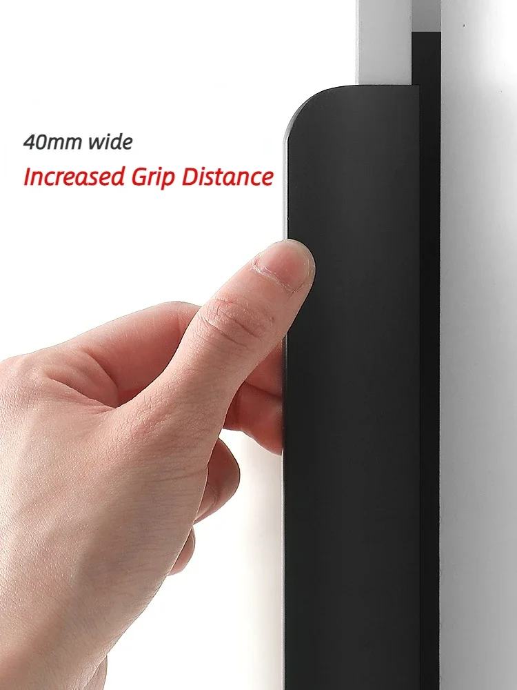 Hidden Handles Invisible Door Handle Aluminum Alloy Long Kitchen Cabinet Pulls Wardrobe Door Knob and Handle Hardware