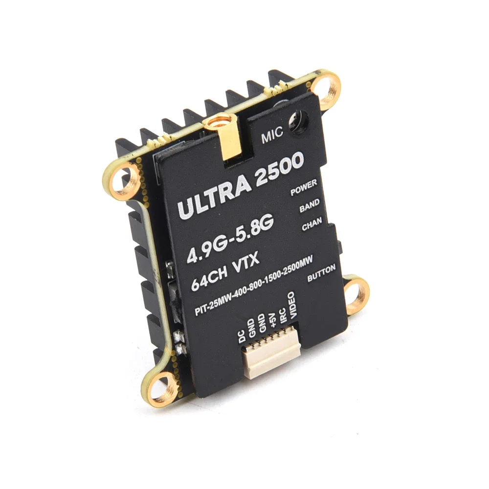 VTX 2.5W 64CH 4.9-5.8GHz FPV Émetteur pour Drone