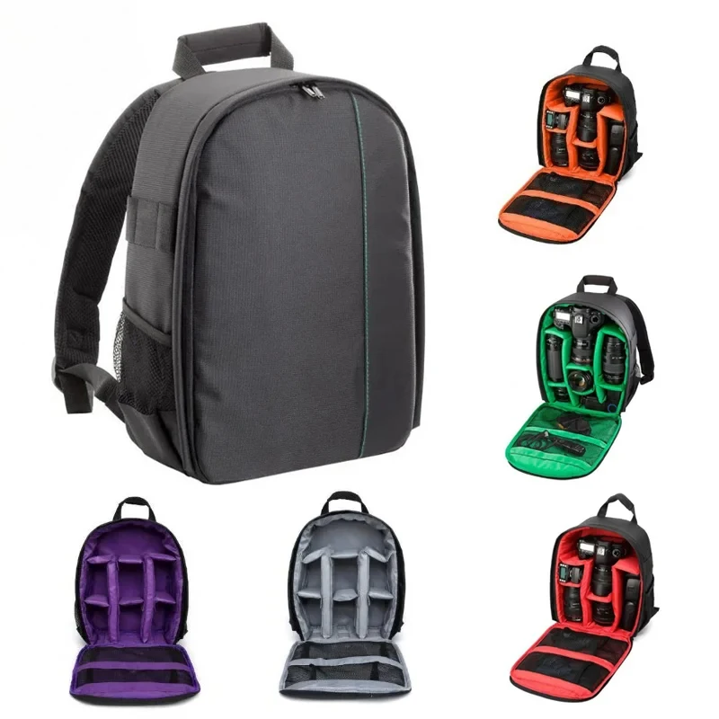 Waterproof DSLR Camera Backpack - Multifunctional Outdoor Photography Bag for Nikon, Canon Cameras and Lenses - Video Digital Camera Case