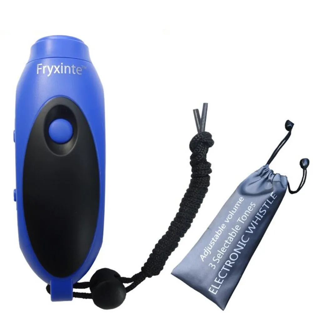 Electronic Whistle 3 Tone Hand-Held Lanyard for Outdoor Sports Basketball 1 PC