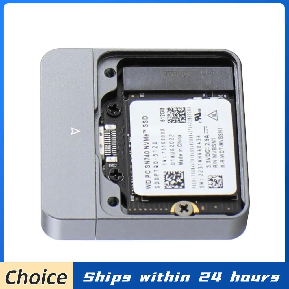M.2 NVMe 2230 SSD 인클로저 USB C 어댑터 10Gbps USB3.2 Gen2 외장 케이스 박스 (M2 2230 NVMe SN740/SN530 520/PM991a/BG4/BC711 호환)