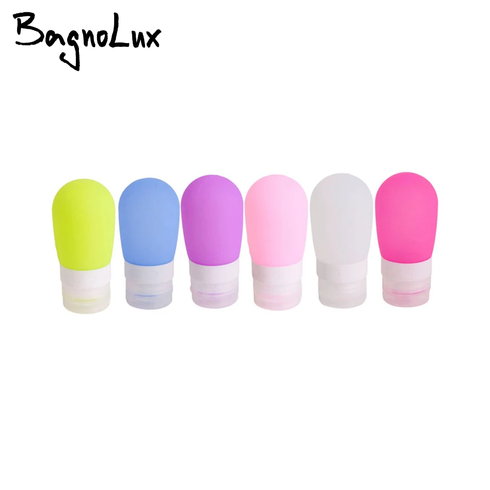 Promotions Wholesale Silicone Refillable Bottles Portable Containers Mini Traveler Perfume Bottles For Lotion Shampoo Bath Gel