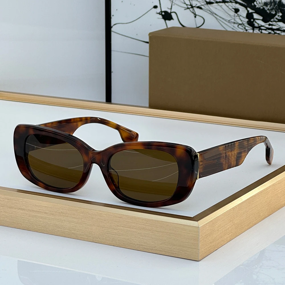 

2024 Ladies Square Frame Women'S Sunglasses Acetate Luxury Brand Designer Outdoor Driving Party Classic Blog Women'S Small Sungl