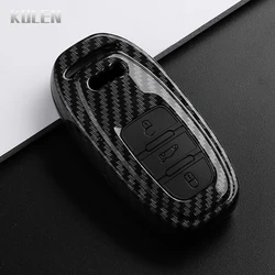 Premium ABS Carbon Fiber Car Key Case Cover (Carbon)