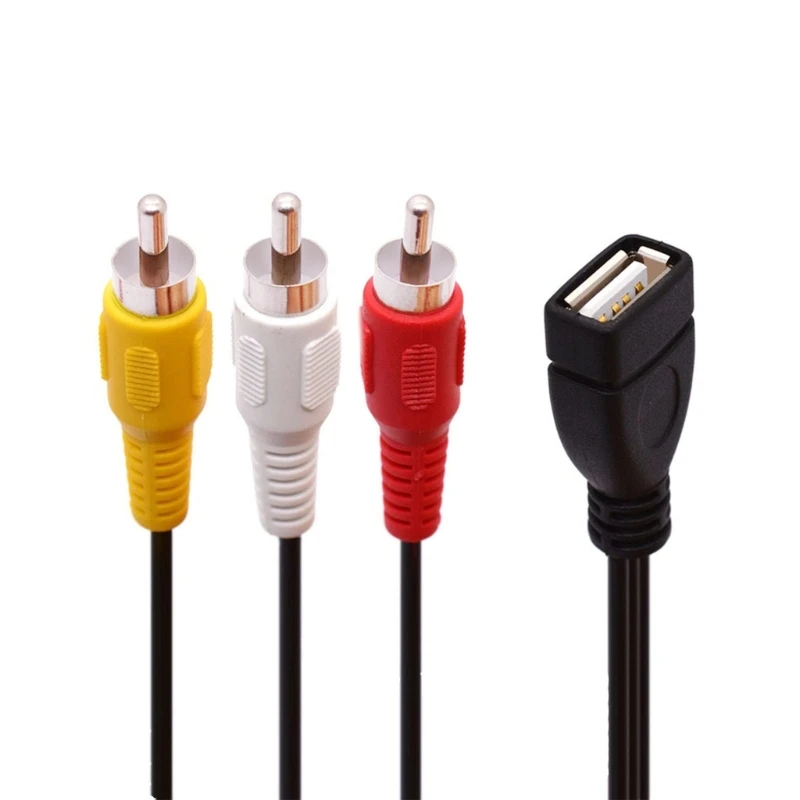 USB A  3RCA   ȯ   ̺ ķڴ  ڽ й  3RCA ̺ USB